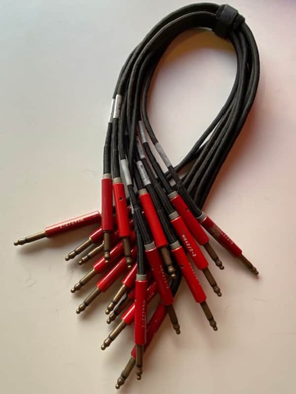 Switchcraft M642/2-2 30"- 1/4” military patch cables image 1