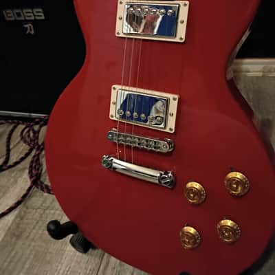 Gibson Les Paul Special SL with Humbuckers 1998 Cinnamon Red HH USA image 4