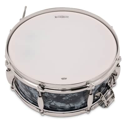Slingerland Radio King Solid Maple Snare Drum 14x5.5 Black Diamond Pearl image 5