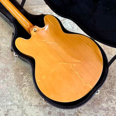 MIK Epiphone  Casino  2004 - Natural peerless Korea original OX image 10