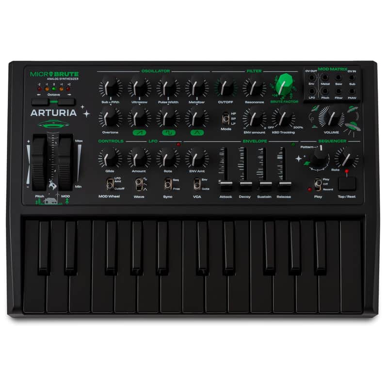 Arturia MicroBrute UFO Analog Synthesizer image 1