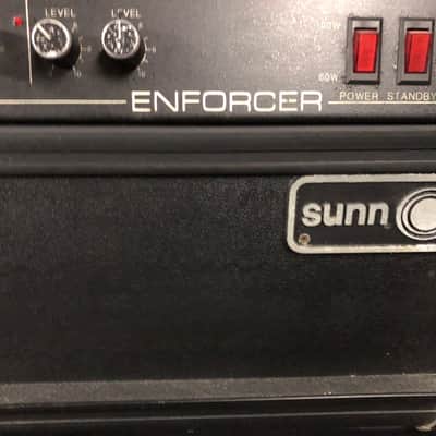 Sunn Enforcer 1980 - 1985 - Black image 4