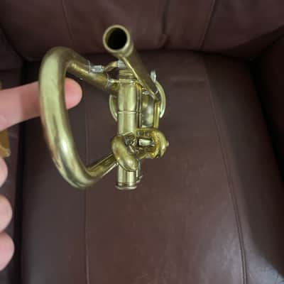 Olds Ambassador A-10 (Los Angeles) Bb Trumpet (1949) SN 40324 (rare) (new lacquer - clear coat) image 19