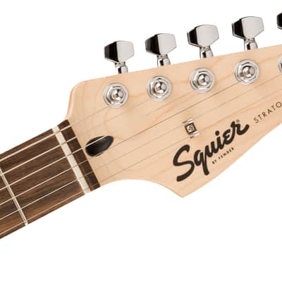 Squier Squier Sonic Stratocaster, White Pickguard - Sienna Sunburst image 4