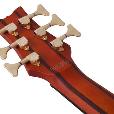 Schecter Stiletto Studio-6 FL Honey Satin image 9