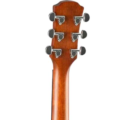 Yamaha Folk Cutaway Acoustic Electic Guitar - Rosewood - Vintage Natural image 8
