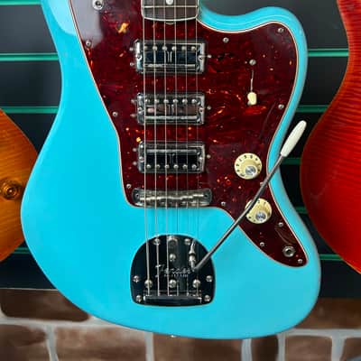 Fender 60th Anniversary Triple Jazzmaster Daphne Blue 2018 Electric Guitar image 6