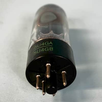 1968 Dumont 5U4GB Vintage 1950s Black Plate Rectifier Tube! T369 image 5