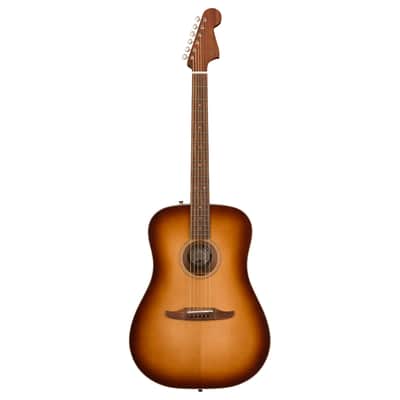 Fender Redondo Classic - Dreadnought Acoustic/Electric Guitar w/ Gig Bag - Aged Cognac Burst image 1