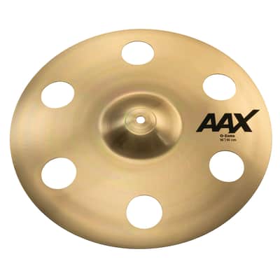 Sabian AAX O-Zone Crash 16" Brilliant Finish - Crash Cymbal image 1