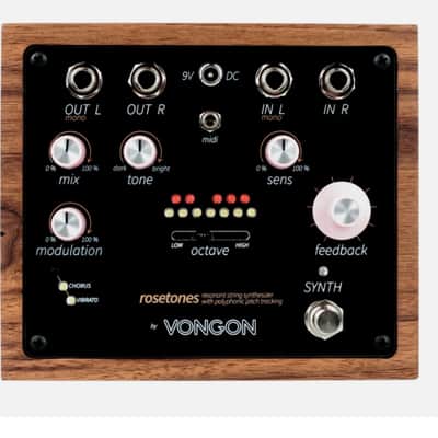 VONGON rosetones Vongon Rosetones | 12-Voice Polyphonic Sympathetic Resonator & Synth Pedal image 2