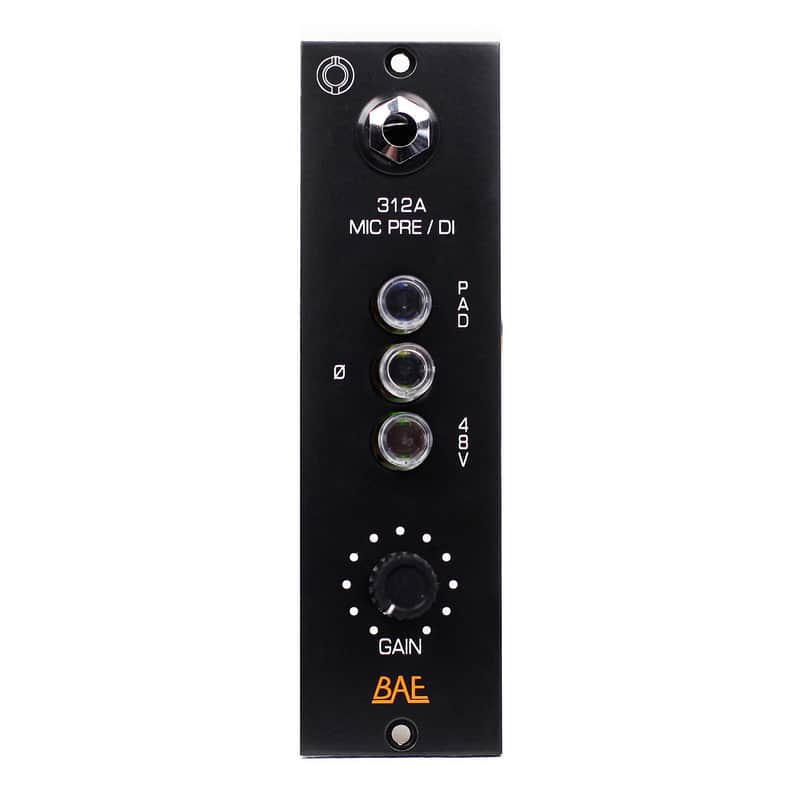 BAE 312A 500 Series Mic Pre / DI Module image 1