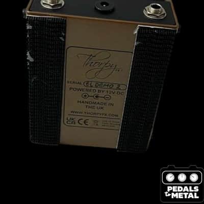 ThorpyFX Electric Lightning Chris Buck Signature Overdrive 2024 - Present - Black / Brown - X17669 image 6