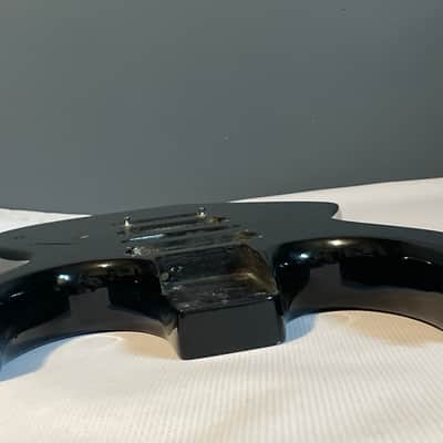 1990 Korean Ibanez EX 140 Series Black Basswood Guitar Body 2 Post Tremolo Ready image 21