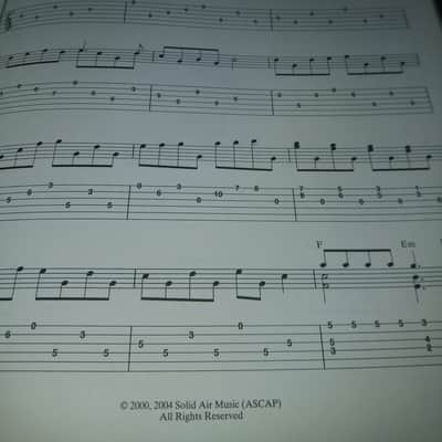 Contemporary Christmas Guitar Music Book Christmas Guitar Music Book w/cd Tab! Like new! 2002 - Black white image 10
