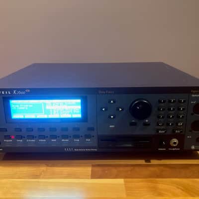 Kurzweil K2600R Rackmount Digital Workstation Sound Module- Software version 4.0 - Fully loaded with 1,000 programs  Near-Mint Condition from Original owner image 1