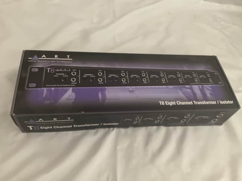 ART T8 8-Channel Line Isolator 2009 - Present - Black image 1