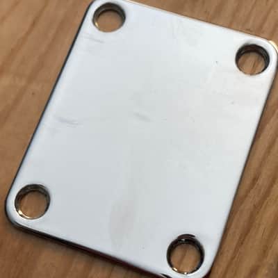 Fender Jazz Bass Guitar Neck Plate 2002 Mexico Mexican MIM image 2