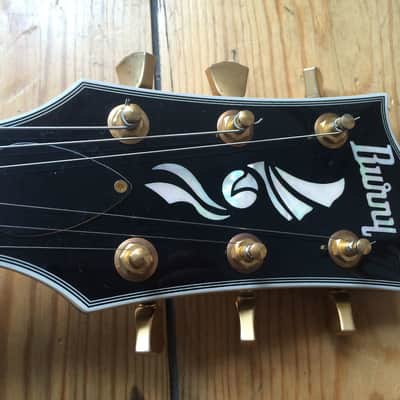 Burny RLC55 Les Paul Custom Electric Guitar image 4