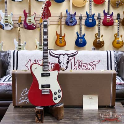 Fender Chris Shiflett Cleaver Telecaster Deluxe Dual P90 Rosewood Fingerboard Dakota Red 8.15 LBS image 6