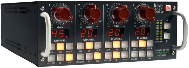AMS Neve 4081 Quad Mic-Pre Inc. Free Digital Card image 1
