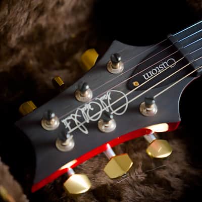 PRS Custom 24 Semi-Hollow Wood Library Bonnie Pink 10 Top image 13