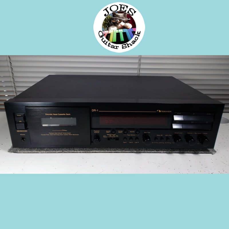 1995 Nakamichi DR-1 Discrete 3-Head Cassette Adjustable Azimuth Playback Deck 1-Owner Like New, Made in Japan Complete Serviced 08-20-2026 Excellent #586 image 1