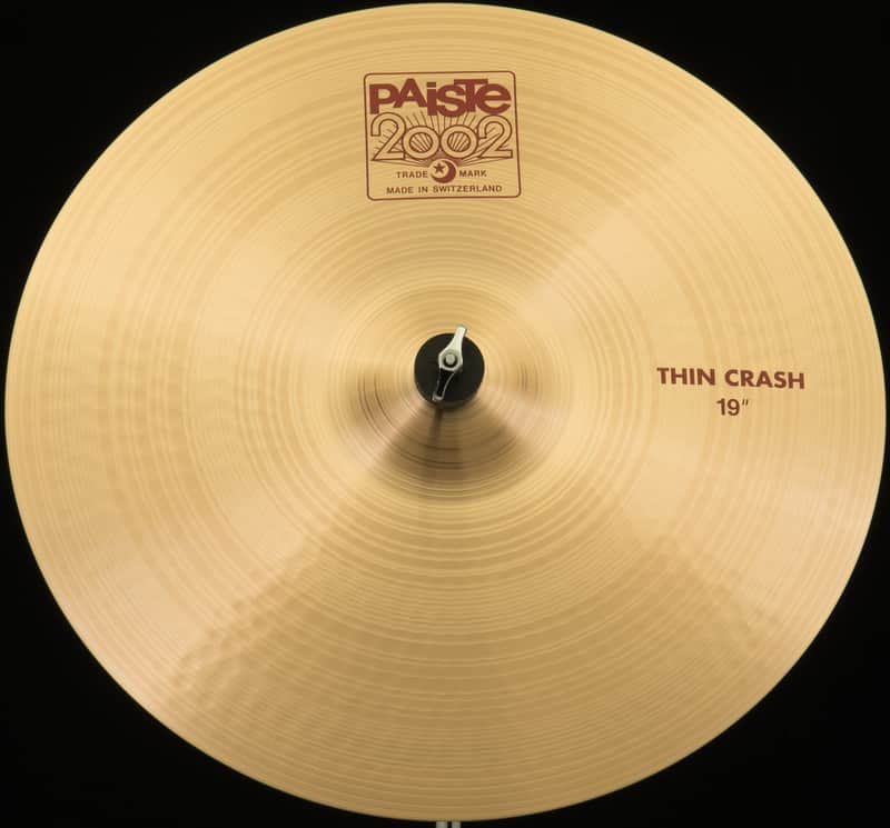 Paiste 19" 2002 Thin Crash image 1