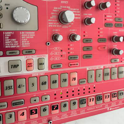 Korg Electribe-SX ESX-1 Music Production Sampler 2000s - Red image 5