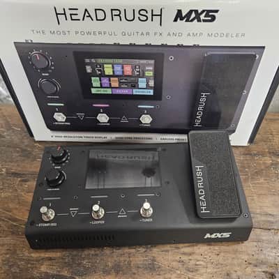 Headrush MX5 Amp Modeling Guitar Effect Processor 2021 - Black image 1