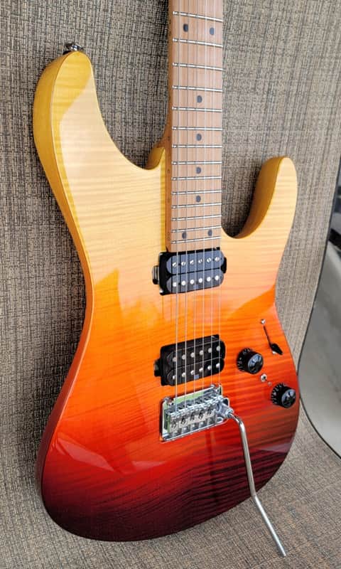 Ibanez Premium AZ242F-TSG Tequila Sunrise Gradient az rg image 1