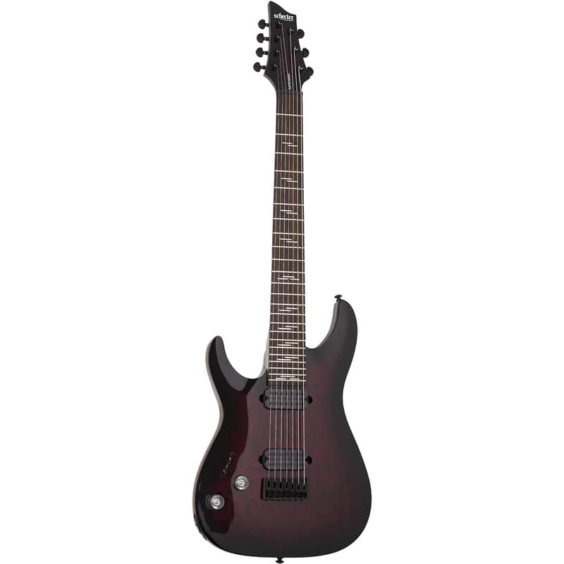 Schecter Omen Elite-7 Left-Handed image 1