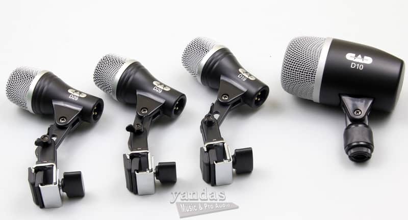 CAD Stage4 4pc Drum Microphone Pack image 1