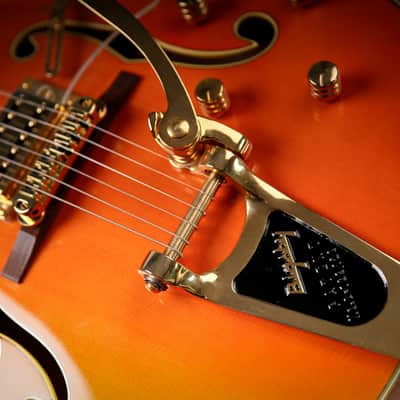 Peerless Tonemaster Player Hollow Body Orange image 10