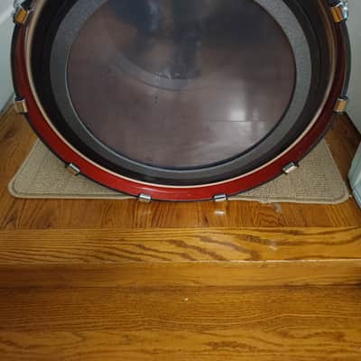 Tama Starclassic 22x16 Walnut/Birch Bass Drum - Phantasm Oyster image 5