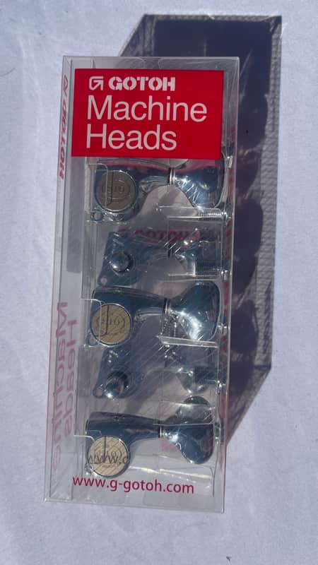 Gotoh SGS510Z-L5 3x3 - Chrome Tuning Machines Tuners image 1