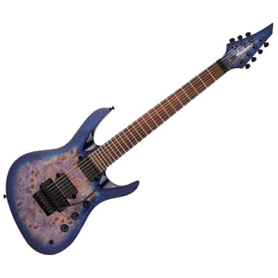 Used Jackson Pro Series Chris Broderick Sig. Soloist 7P - Transparent Blue image 3