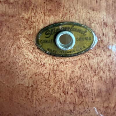 Slingerland Singles - Vintage Mahogany Bass Drum 1960 - 26"x10" - Lacquered/Stained image 3