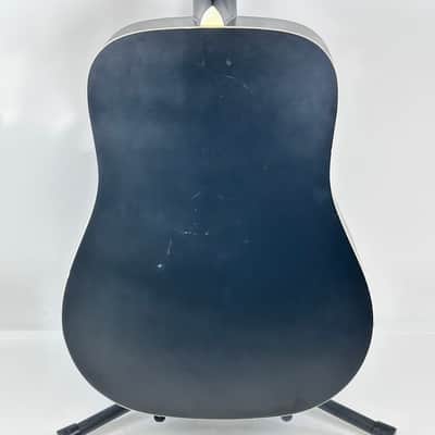Recording King RDS-7-MBK Dirty 30's Series 7 Dreadnought Acoustic Guitar w/ Hard Case image 13