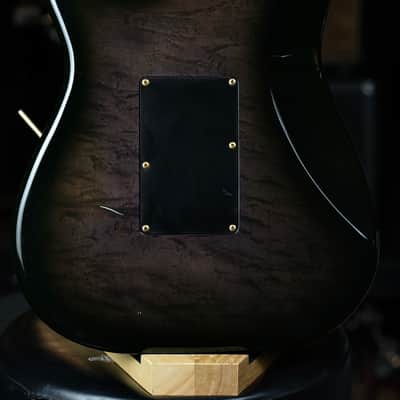 1984-1987 Fender Stratocaster STR-75M, Made in Japan - Black Burst /  Hotrod SS & Dragster H / Pro Setup image 9