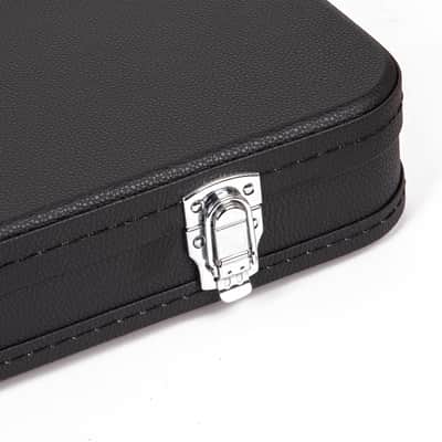Deluxe Hard-Shell Wood Case Jaguar Style Guitars image 5