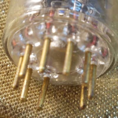 Amperex Matched Pair (2) 6922 tNOS AT1000 TESTED Vacuum Tubes Rare D getter PQ Premium SQ Special Quality Heerlen Gold Pins E88CC dual triode 1958-1961 image 25