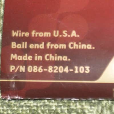 ONE SET new old stock Fender Nickel Plated Steel Electric Guitar Strings (gauge 9 set: 9, 11, 16, 24, 32, 42) P/N: 086-8204-103 and new Fender String Winder (for electric & acoustic guitar) - Model #: 0991028010 image 11