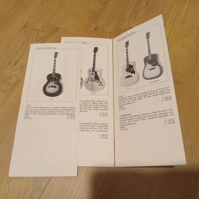 Vintage 1979 Gibson Full-Line Price List! Rare, Original Case Candy, Paperwork! image 4