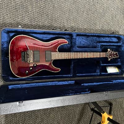 Schecter C1 Hellraiser 2000s - Black Cherry image 1