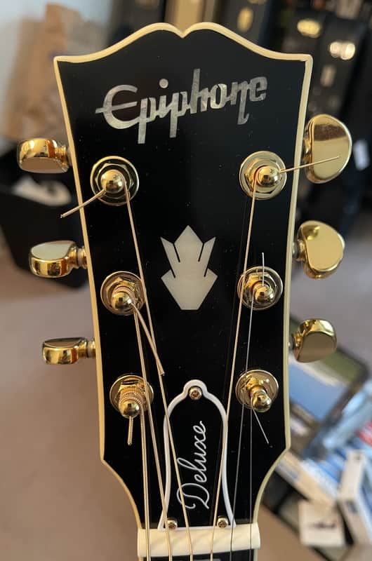 Epiphone "Inspired by Gibson Custom" Hummingbird Deluxe EC 2025 - Present - Autumn Burst image 1