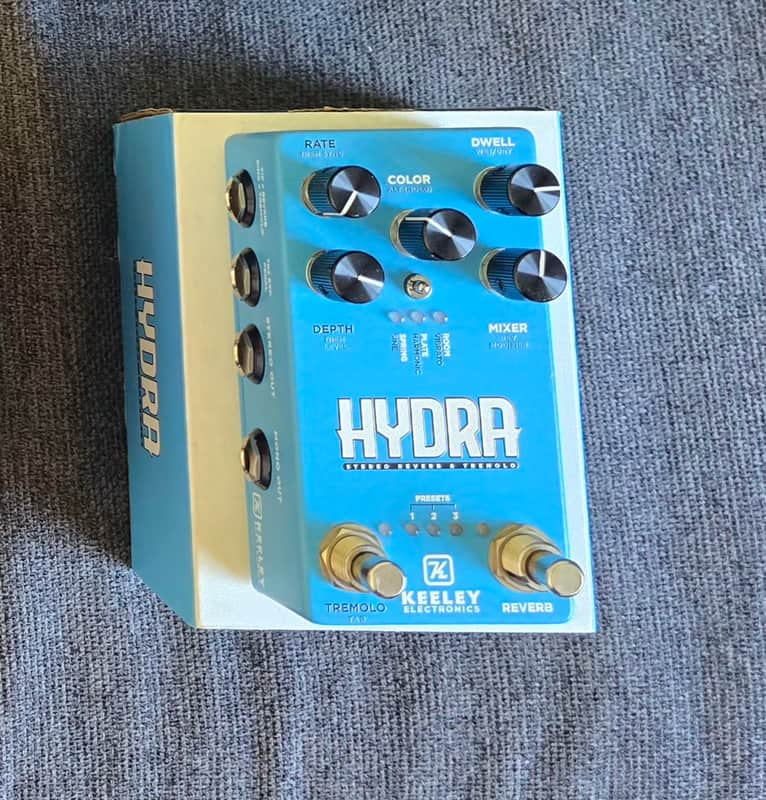 Keeley Hydra Stereo Reverb & Tremolo