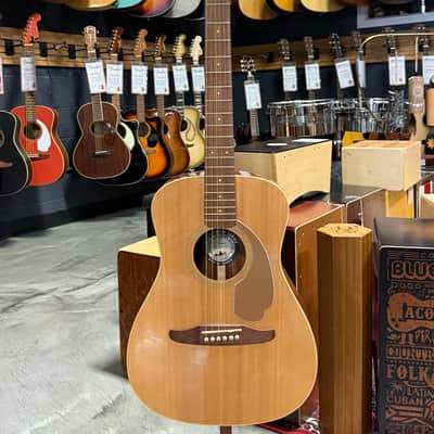 Fender electric-acoustic guitar "Malibu Player", Natural finish - Open Box image 1