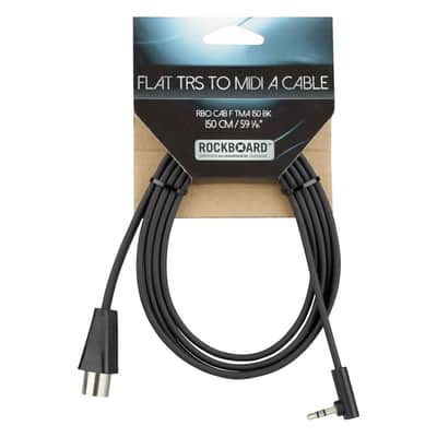RockBoard Flat TRS to MIDI Cable, TRS-MIDI Type A 150 cm imagen 5