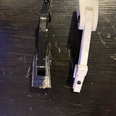 New Sennheiser MD421 mic clip (white or black) - PETG 3D printed image 7
